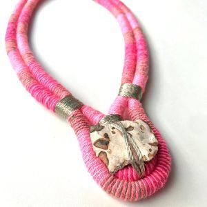 Colar Leopardita Neon