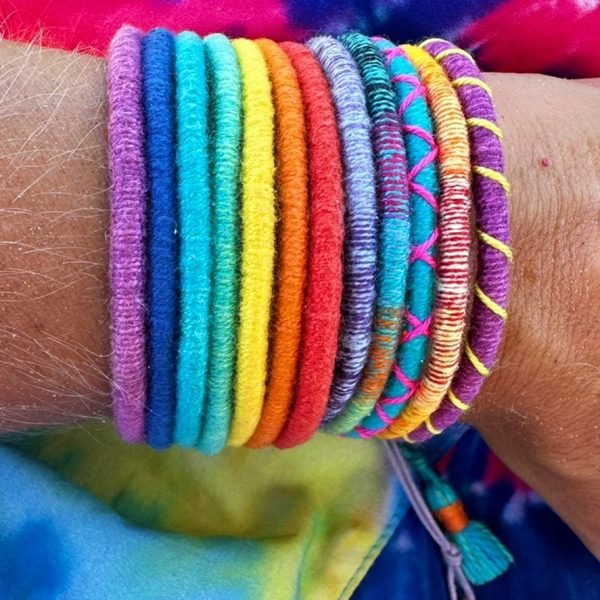 Pulseira 5 Cordinhas Cores - Imagem 5