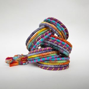 Pulseira 5 Cordinhas Cores