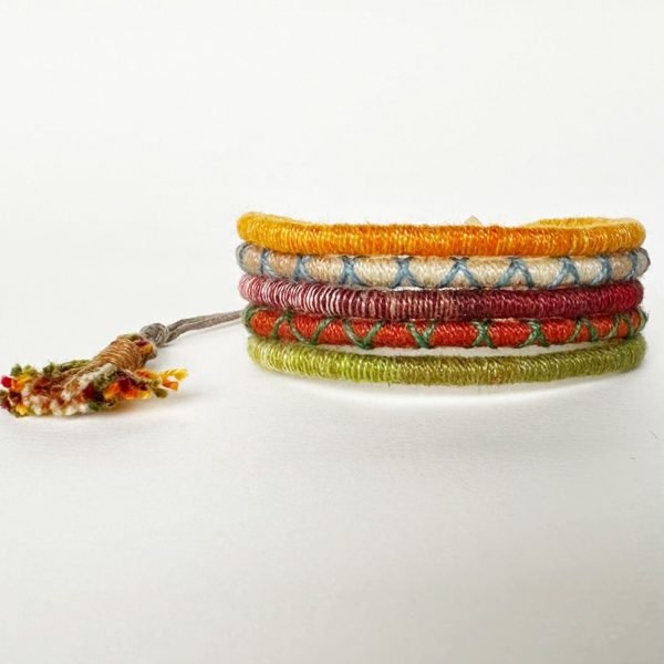 Pulseira 5 Cordinhas Neutra - Imagem 3