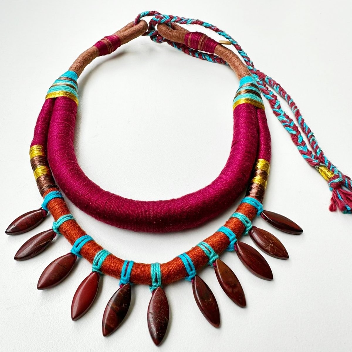 Colar Vinho - Imagem 2