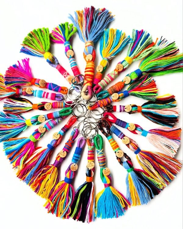 Chaveiro Franjinha -Set com 3 unidades